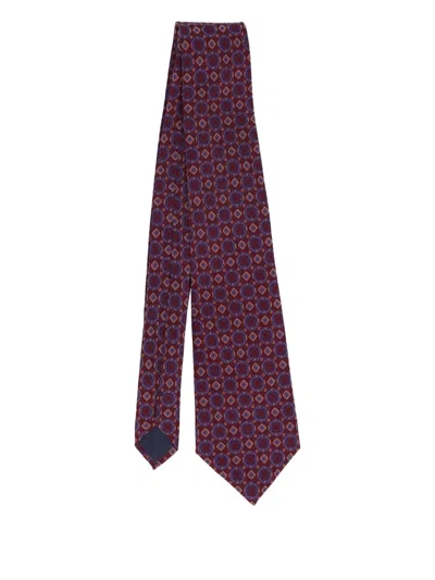 Pre-owned Balenciaga Patterned Tie