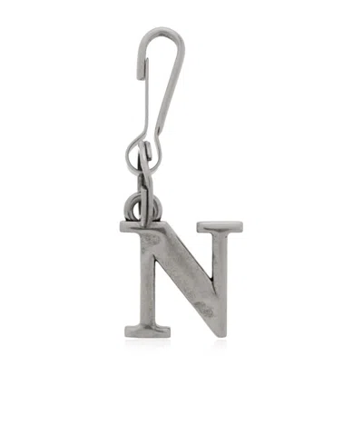 Balenciaga Pendant Key Chain In Gray
