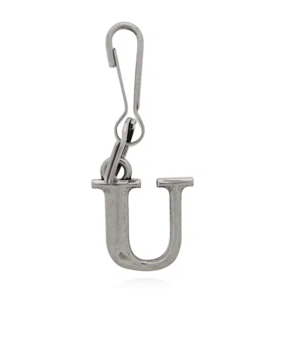 Balenciaga Pendant Key Chain In Gray
