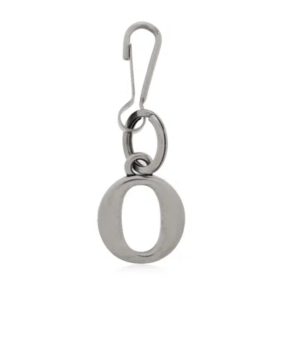 Balenciaga Pendant Key Chain In Gray