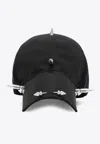 Balenciaga Perforated Spike Baseball Cap
