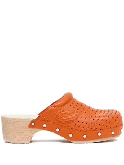 Balenciaga Perforierte Clog-mules 40mm In Orange