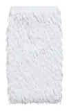 Balenciaga Petal-embroidered Midi Skirt In White