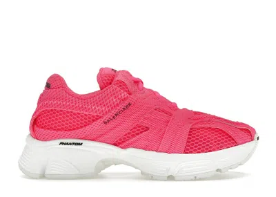 Pre-owned Balenciaga Phantom Biocolor (women's) Sneakers In Fluo Pink/white In Multi