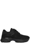 Balenciaga Phantom Mesh-paneled Sneakers In Black