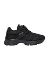 Balenciaga Phantom Mesh-paneled Sneakers In Black