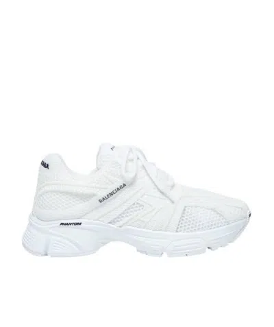 Balenciaga Phantom Low-top Sneakers In White