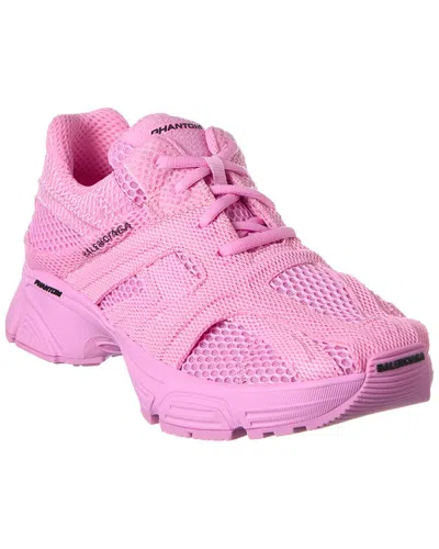 Balenciaga Phantom Mesh Sneaker In Pink