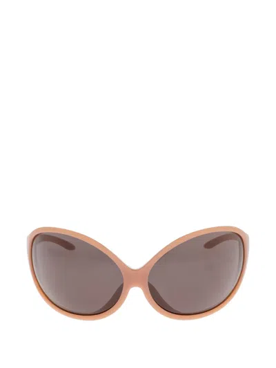 Balenciaga Phantom Round-frame Sunglasses In Pink