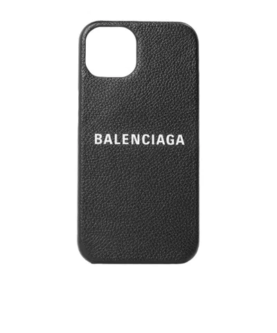 Balenciaga Phone Case In Black