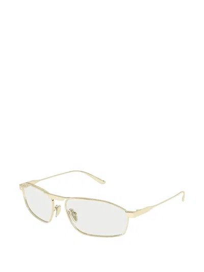 Balenciaga Pilot-frame Sunglasses In Gold