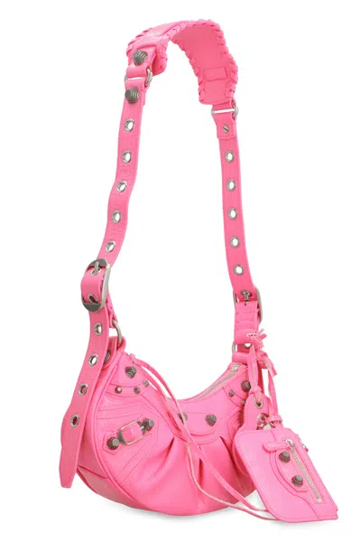 Balenciaga Fuchsia Crossbody Bag For Women In Pink