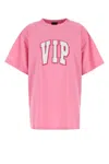 Balenciaga Vip Team Crewneck Graphic T-shirt In Pink