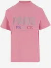 Balenciaga Paris Strass T-shirt In Pink
