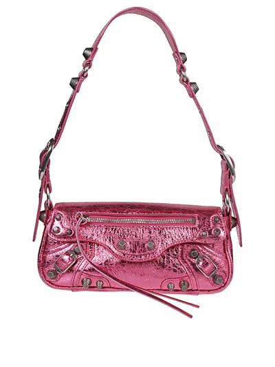 BALENCIAGA PINK LE CAGOLE SLING BAG
