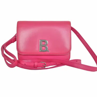 Pre-owned Balenciaga Pink Leather Shoulder Bag ()