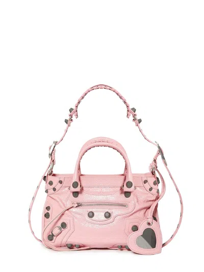 Balenciaga Pink Nappa Leather Neo Cagole Tote M Handbag