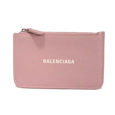 Pre-owned Balenciaga Pink Pink Beige Coin Purse/coin Case () In Pink, Pink Beige