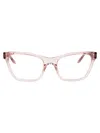 Balenciaga Pink-pink-transparent Recycled Acetate Glasses In Pink
