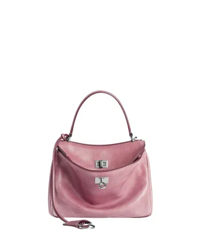 Balenciaga Pink Rodeo Mini Shoulder Bag