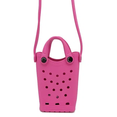 Pre-owned Balenciaga Pink Rubber Shoulder Bag ()