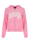 Balenciaga Stretch Cotton Sweatshirt With Front Pockets