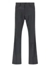 Balenciaga Tailored Pinstripe Trousers Featuring Pockets In Multi