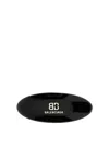 Balenciaga Logo Applique Hair Clip In Black
