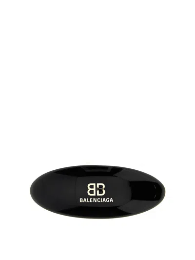 BALENCIAGA LOGO HAIR CLIP