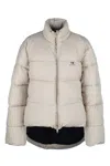 Balenciaga C-shape Logo-print Puffer Jacket In 9937