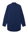 Balenciaga Plaid Shirt In Blue