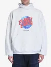 Balenciaga Planet Earth Hoodie In White