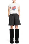 Balenciaga Planet Earth Shrunk T-shirt In Multicolor