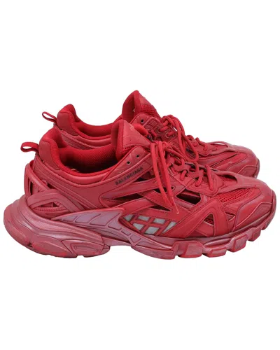Balenciaga Plastic Track.2 Sneaker (authentic Pre-loved) In Red