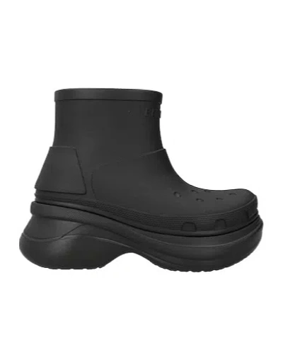 Balenciaga Platform Boots In Black