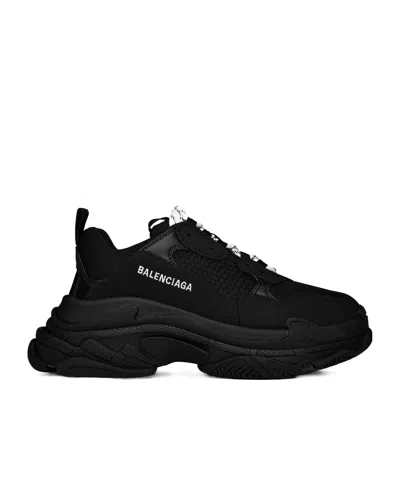 Balenciaga Platform Sneakers In Black
