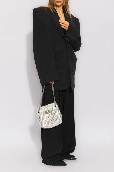 Balenciaga Pleat-front Trousers In Black
