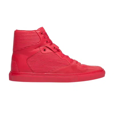 Pre-owned Balenciaga Pleated High 'monochrome Red' | Men's Size 42