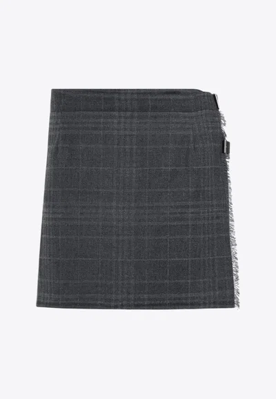 BALENCIAGA PLEATED MINI SKIRT