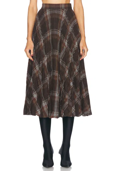 BALENCIAGA PLEATED SKIRT