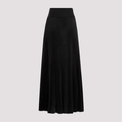Balenciaga Pleated Skirt In Black