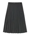 Balenciaga Pleated Skirts In Black
