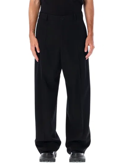 Balenciaga Pleated Tailoring Pants In Black