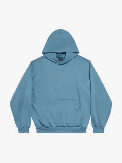 BALENCIAGA BALENCIAGA PLUSH HOODED SWEATSHIRT