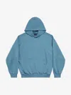 Balenciaga Back Reflective Hoodie Medium Fit In Grey Blue In Blue