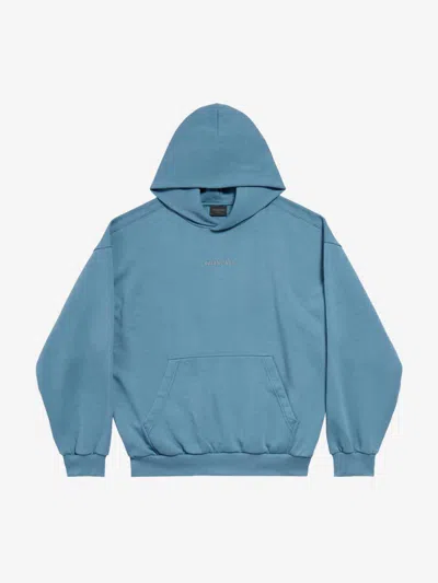 BALENCIAGA BALENCIAGA PLUSH HOODED SWEATSHIRT