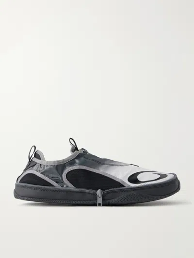 Balenciaga Sneakers Pocket Gradient In Poliestere E Poliuretano White In Black