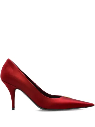 BALENCIAGA POINTED LOGO-DETAIL PUMPS
