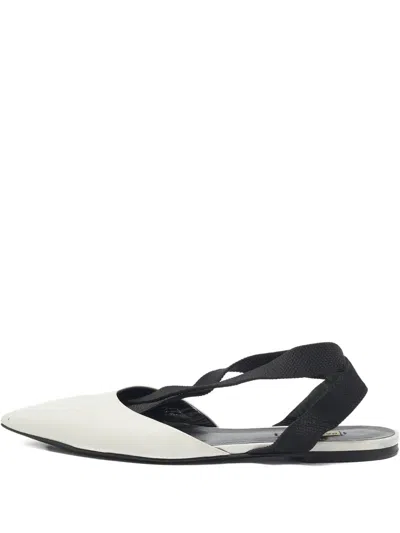 Pre-owned Balenciaga Pointed Slingback Flat Pumps