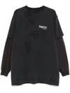Balenciaga Women Political Campaign Cotton T-shirt